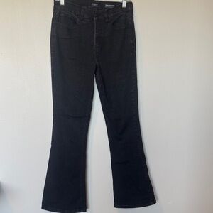 Curve Appeal High-Rise Flare Black Jeans